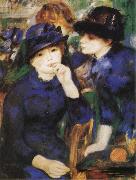 Pierre-Auguste Renoir Two Girls oil painting artist